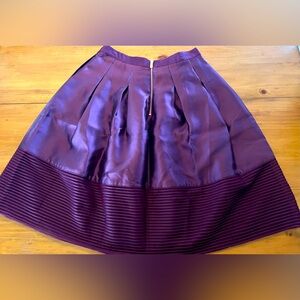Ted Baker Purple Skirt (Brand New w/ Tags). Size 4.